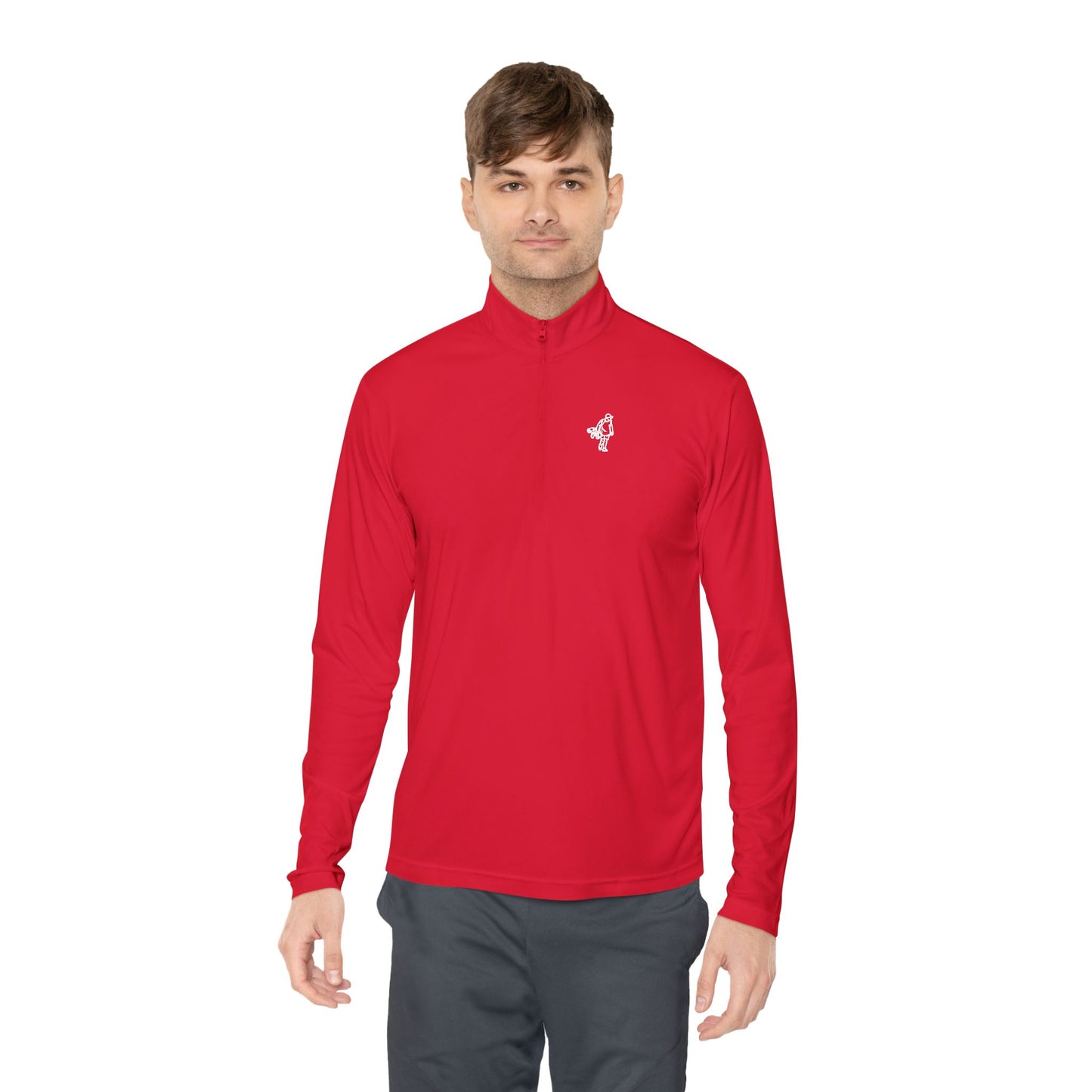 Unisex Quarter-Zip Pullover With Custom Logo