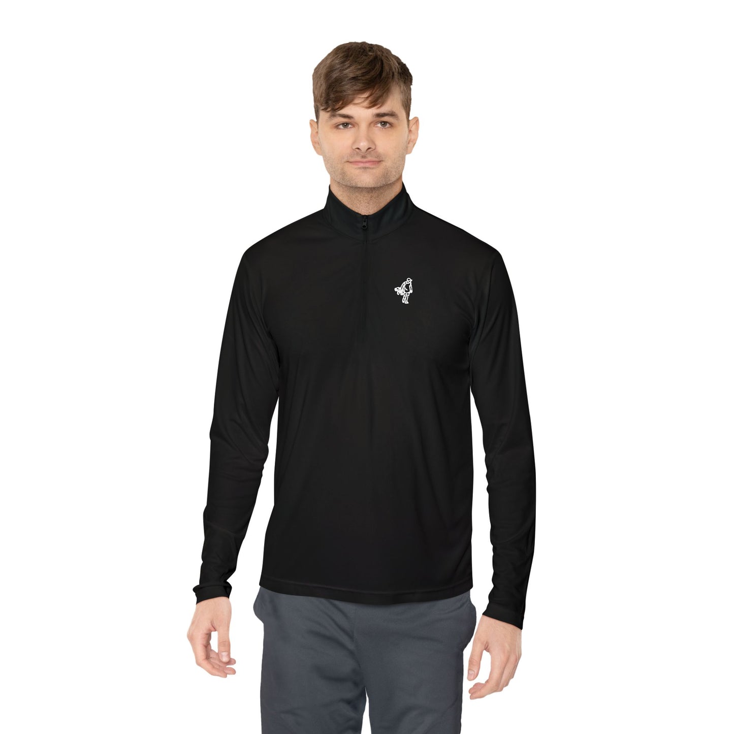 Unisex Quarter-Zip Pullover With Custom Logo